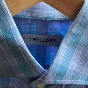 Twillory plaid dress shirt